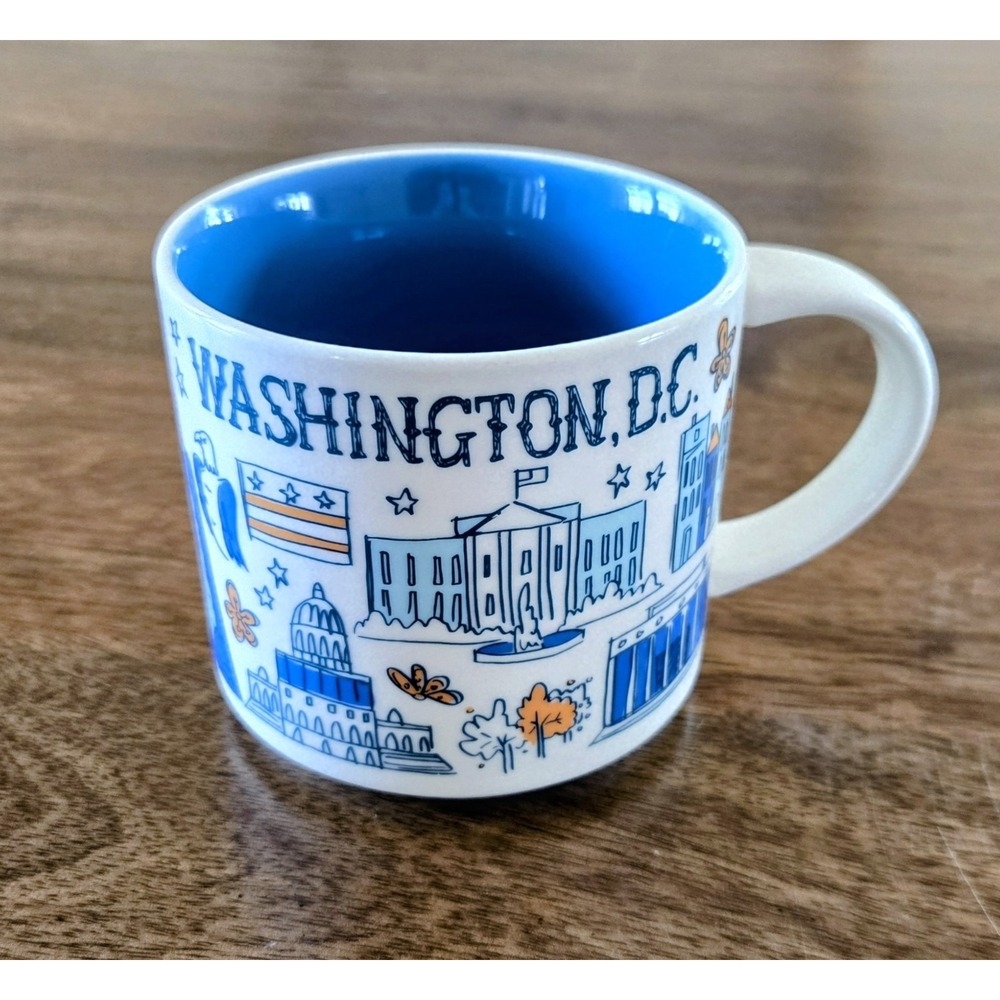Starbucks Coffee 2018 "Been There Series" Washington DC Mug 14 fl. oz  - NWOT